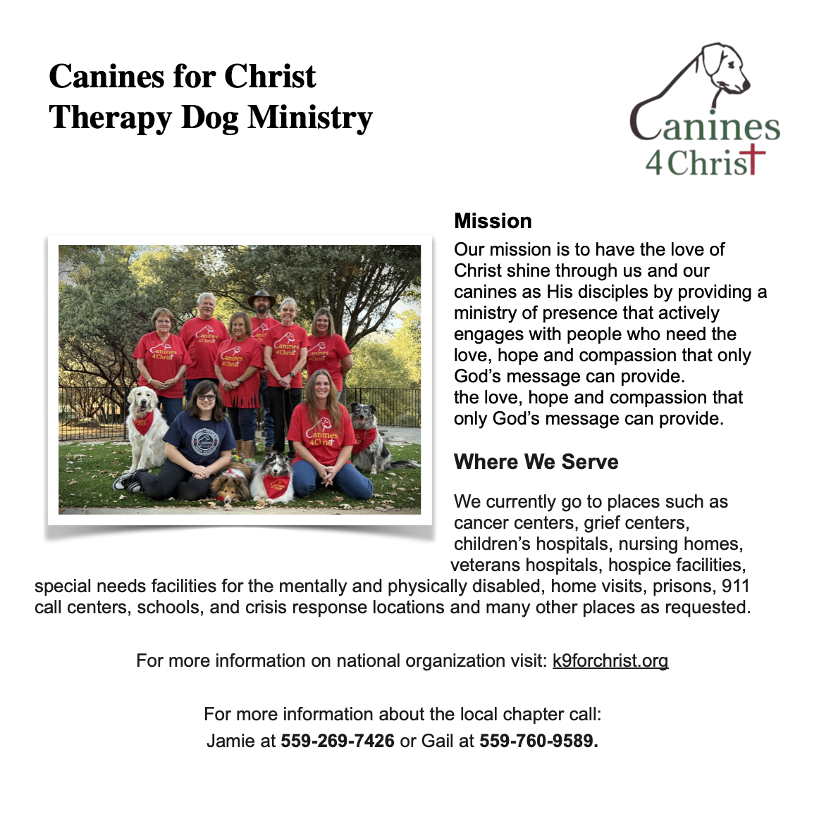 Canines for Christ